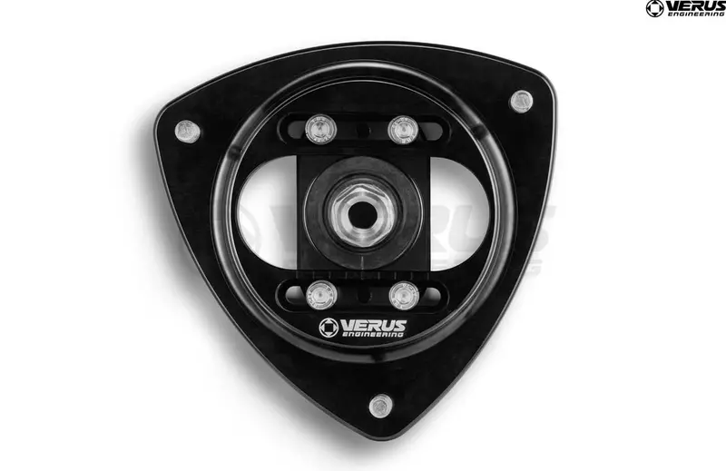 Verus Engineering Front Camber Plate Assembly, Anodized Black - Brz/Frs/Gt86/Gr86 1