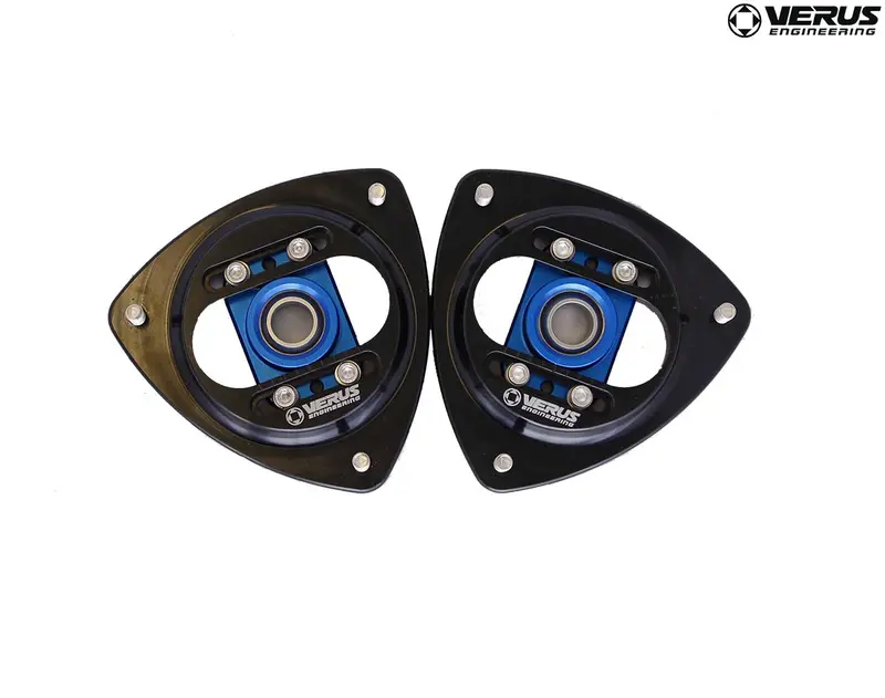 Verus Engineering Front Camber Plate Assembly, Anodized Blue - Brz/Frs/Gt86/Gr86 1