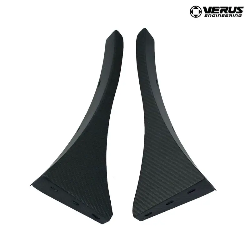 Verus Engineering Front Splitter Endplates For Toyota Gt86, Scion Fr-S, Subaru Brz - Dry Carbon 1