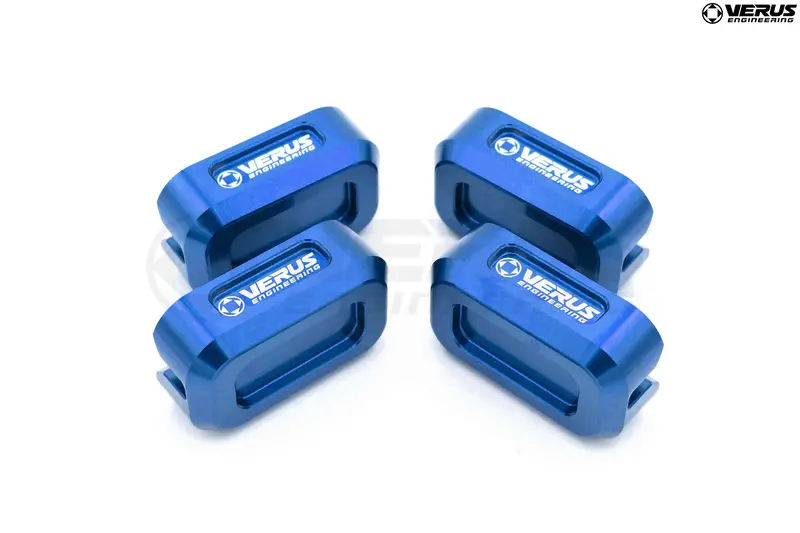 Verus Engineering Pinch Weld Jack Pucks, Anodized Blue - Toyota Gr86/Subaru Brz 1