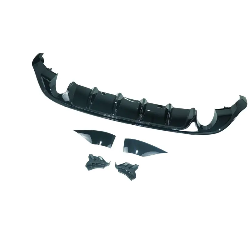 Volkswagen Golf Gti/Gtd Mk7/7.5 2017-2020 Gloss Black Diffuser 1