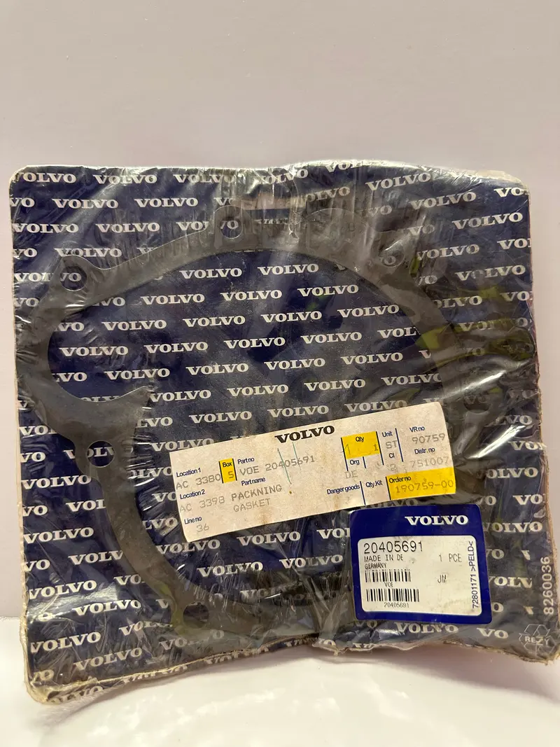 Volvo 20405691 Genuine Gasket For Water Pump 1