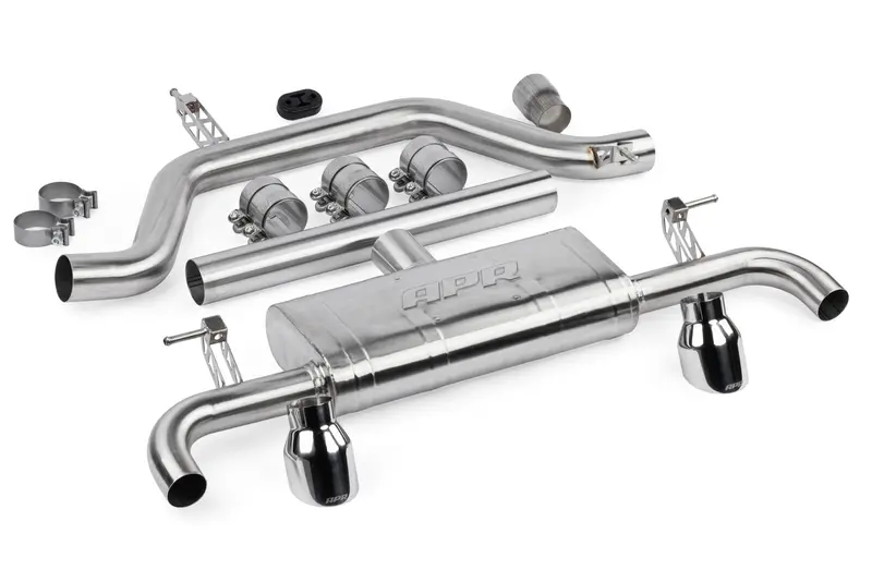 Vw Golf Gti 2.0 Tsi Mk8 Apr Catback Exhaust System 1