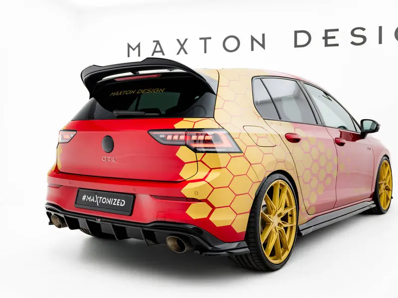 Vw Golf Gti Maxton Design Lower Spoiler Cap 1