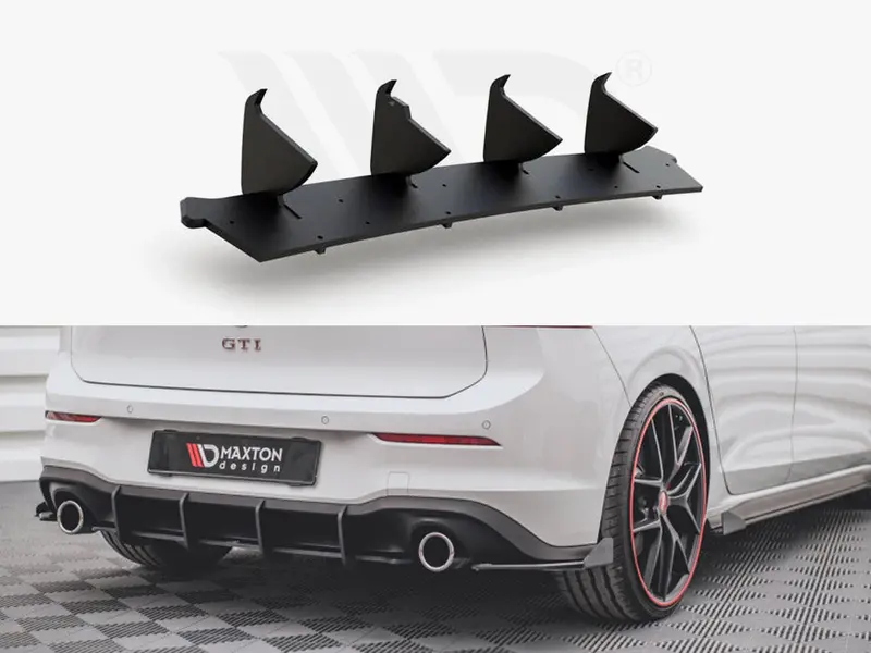 Vw Golf Gti V.1 Maxton Design Street Pro Rear Diffuser 1