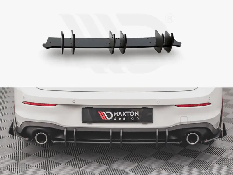 Vw Golf Gti V.2 Maxton Design Street Pro Rear Diffuser 1