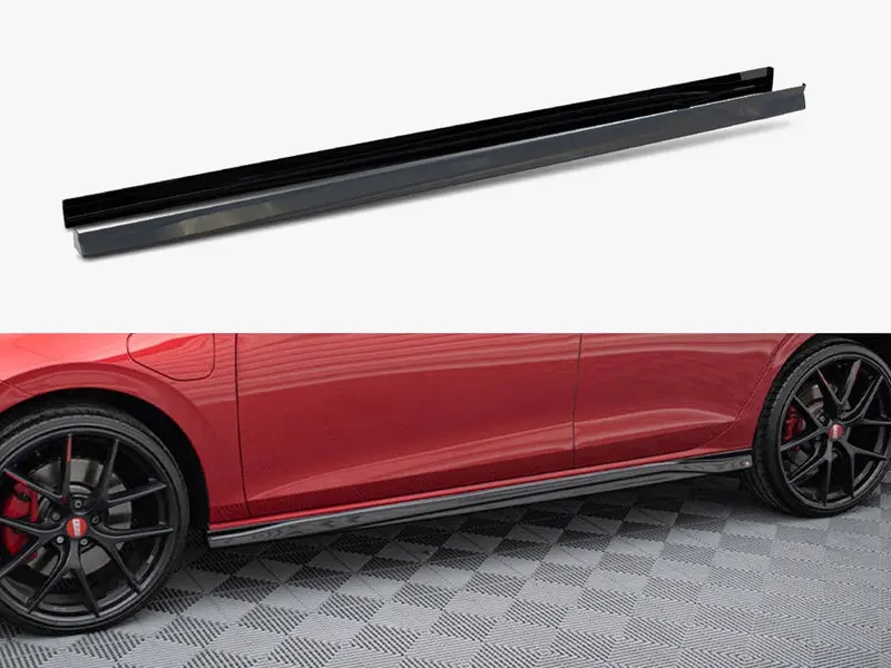 Vw Golf Gti V.3 Maxton Design Side Skirts 1