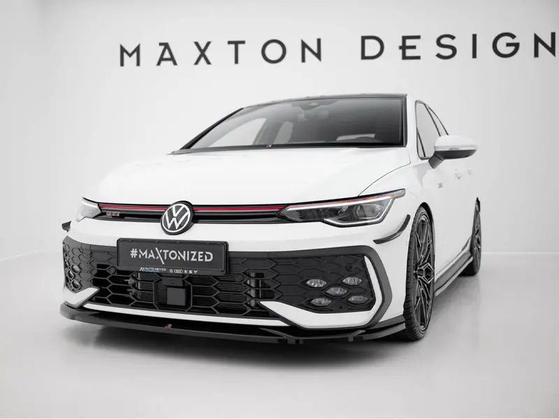 Vw Golf Gti V.4 Maxton Design Front Splitter 1