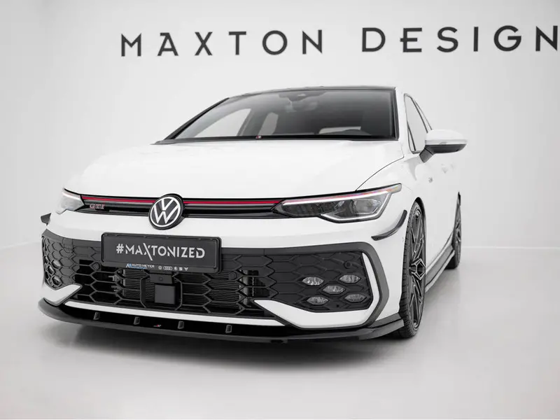 Vw Golf Gti V.5 Maxton Design Front Splitter 1
