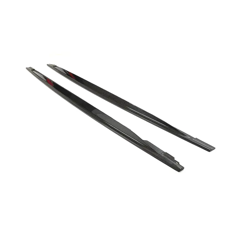 Vw Golf Mk8 R 2020+ Carbon Fibre Side Skirts - V2 1