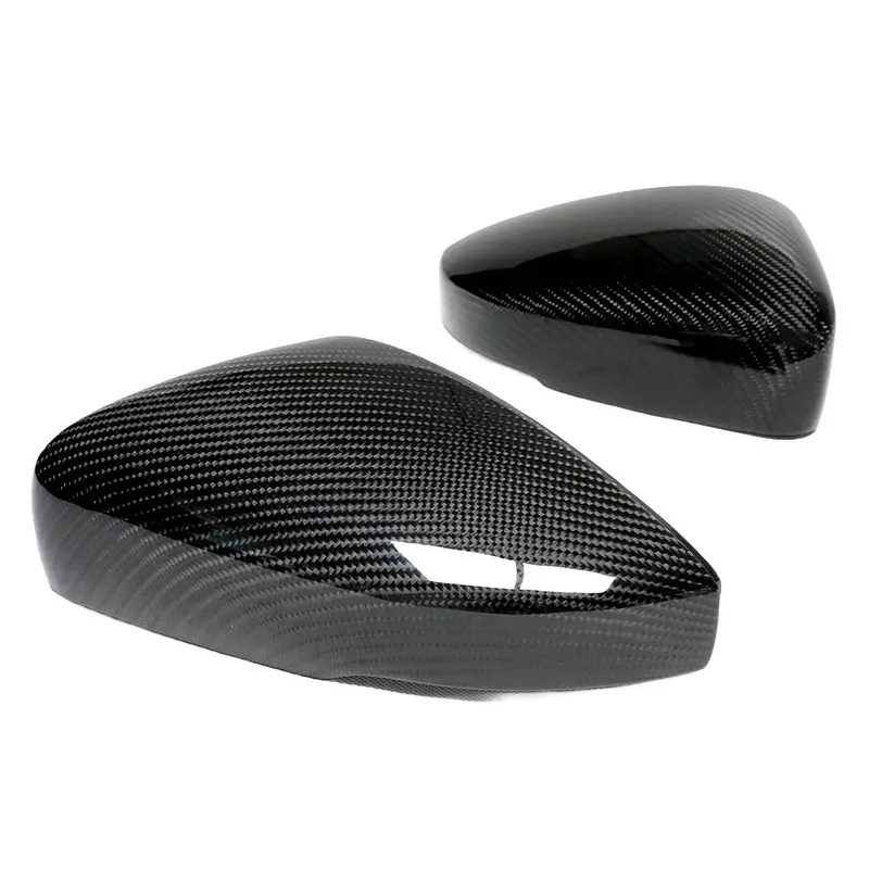 Vw Polo Mk5 2015-2018 Dry Carbon Fibre Mirror Cover Replacements 1