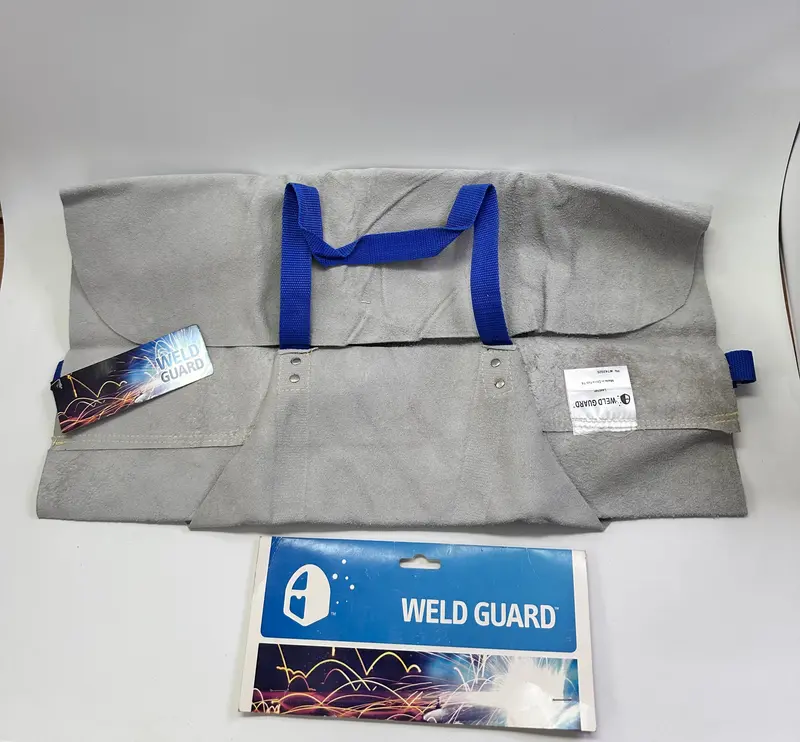 W743326 Medium Leather Welder's Bib Apron 1