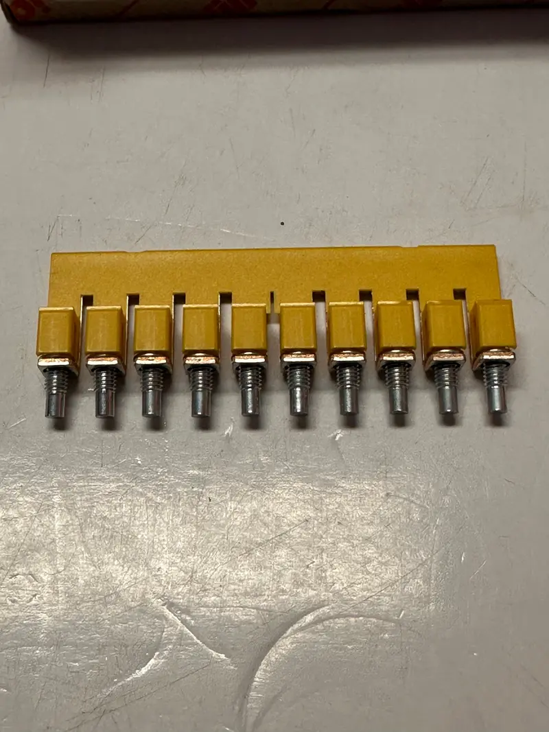 Weidmueller 1052060000 W-Series Cross Connectors/Jumper Bar, Box Of 17 1