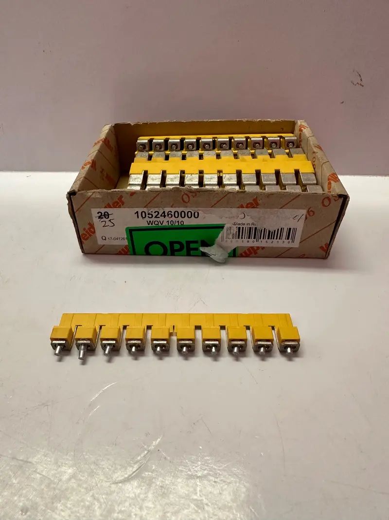 Weidmuller 1052460000 Wqv Series Jumper Bar, Box Of 25 1