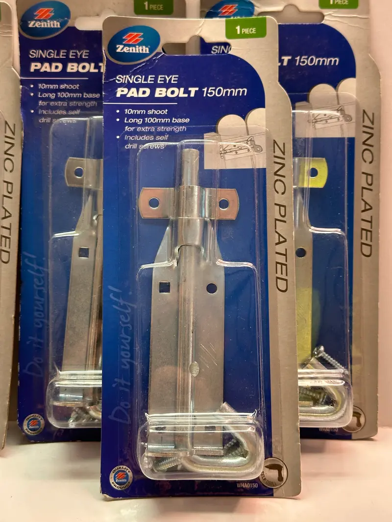 Wha0150 Zenith Single Eye Pad Bolt 150Mm 1