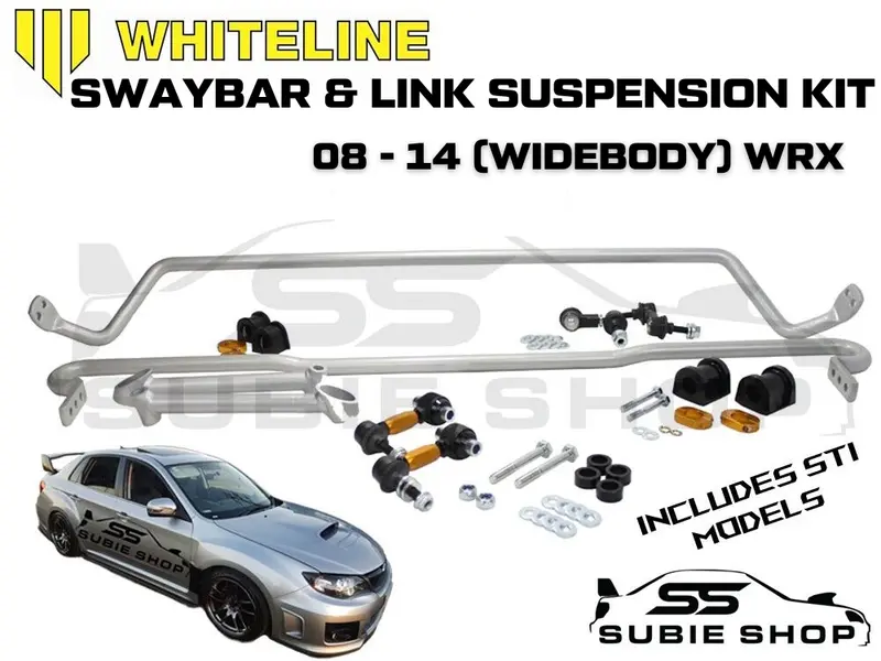 Whiteline Front Rear Sway Bar Link Vehicle Suspension Kit For Subaru Wrx 08 - 14 1