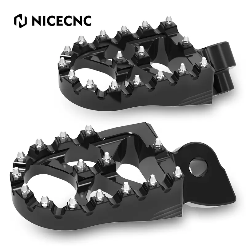 Wide Forged Motorcycle Foot Pegs Pedal For Yamaha Yz65 Yz85 Yz125 Yz250 Yz450f Wr250f 1