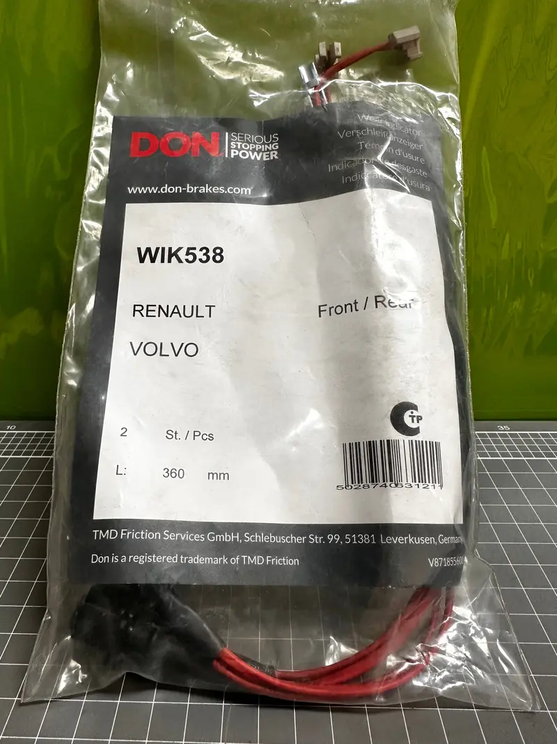 Wik538 Wear Indicator, Brake Pad 1