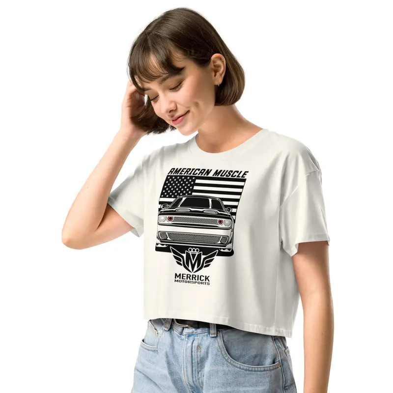 Women’S Challenger Crop Top 19
