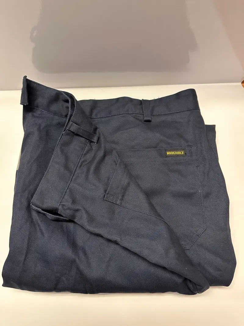 Workforce Cotton Trousers (Navy) Size 112S 1