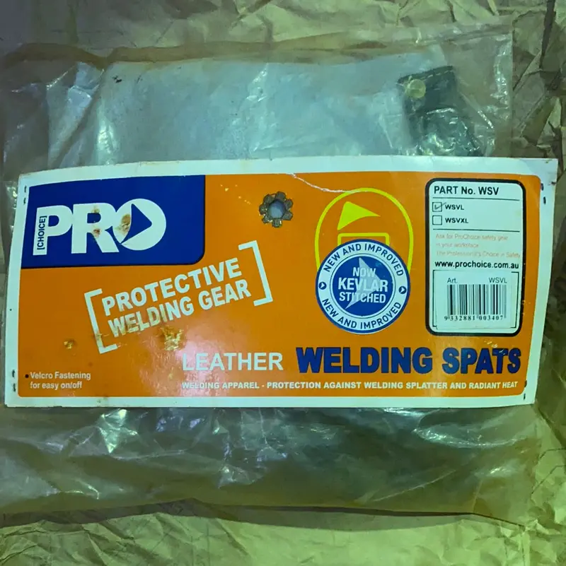 Wsvl Leather Welding Spats 1