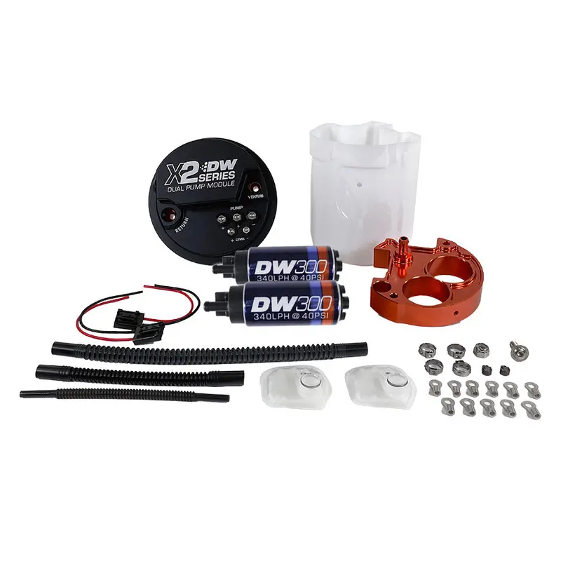 X2 Fuel Pump Module W/Dw300 Fuel Pumps For 2008-21 Subaru Wrx/Sti 1