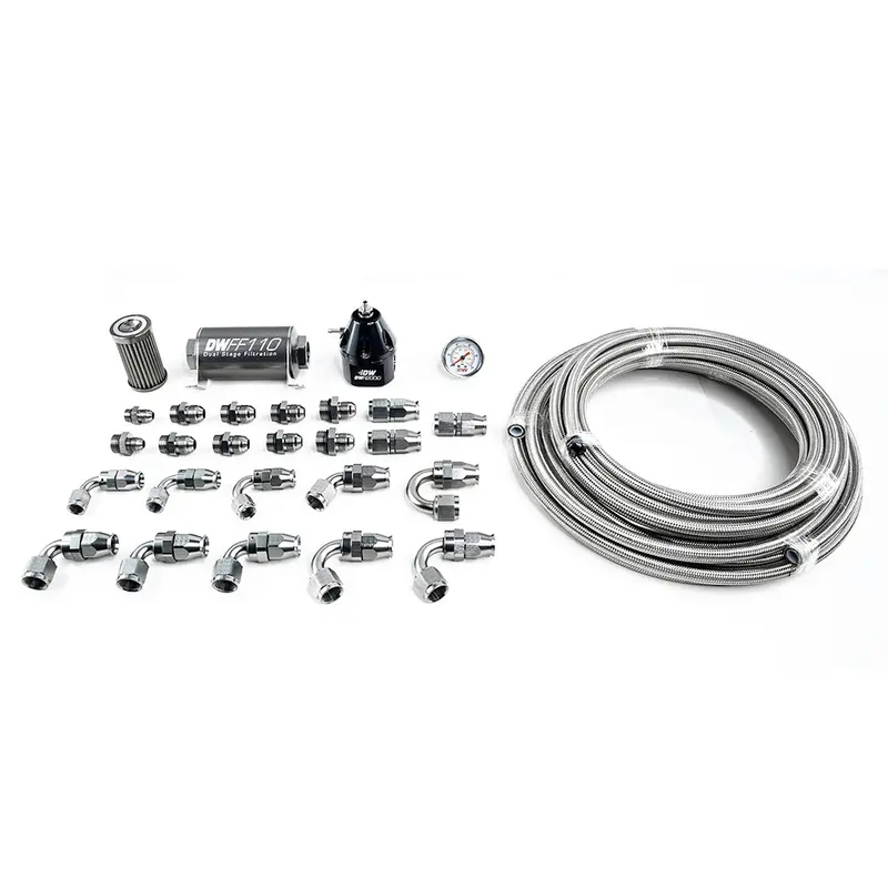 X2 Series Pump Module 10An Ptfe Plumbing Kit For 2011-19 Ford Mustang 1