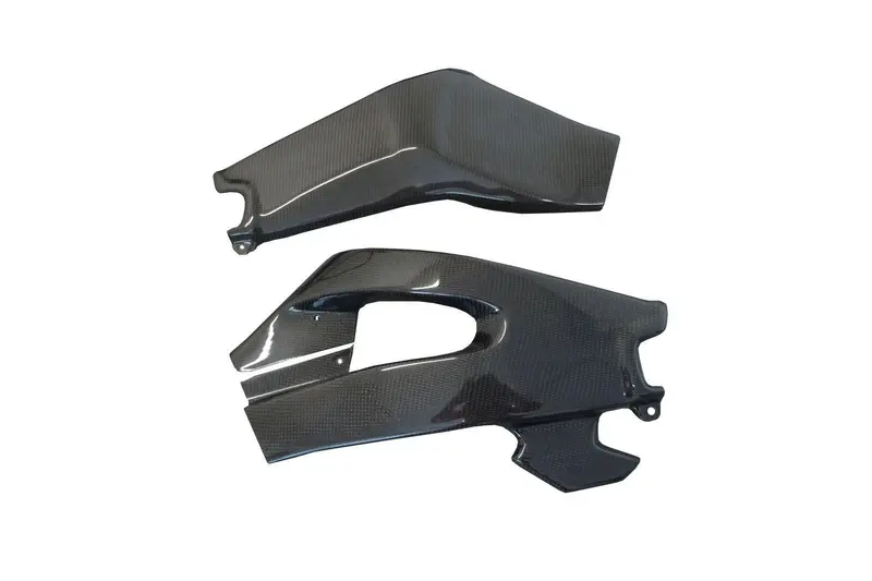 Yamaha R6 Carbon Swinging Arm Guards 1
