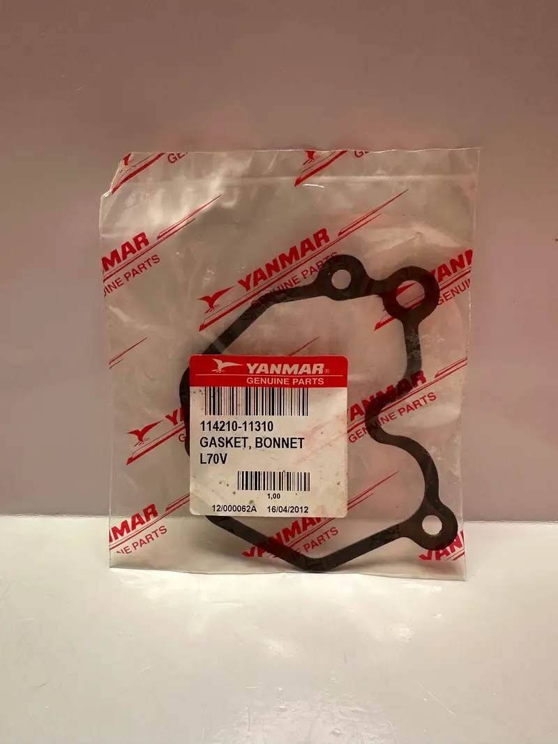 Yanmar 114210-11310 Gasket, Bonnet L70v 1