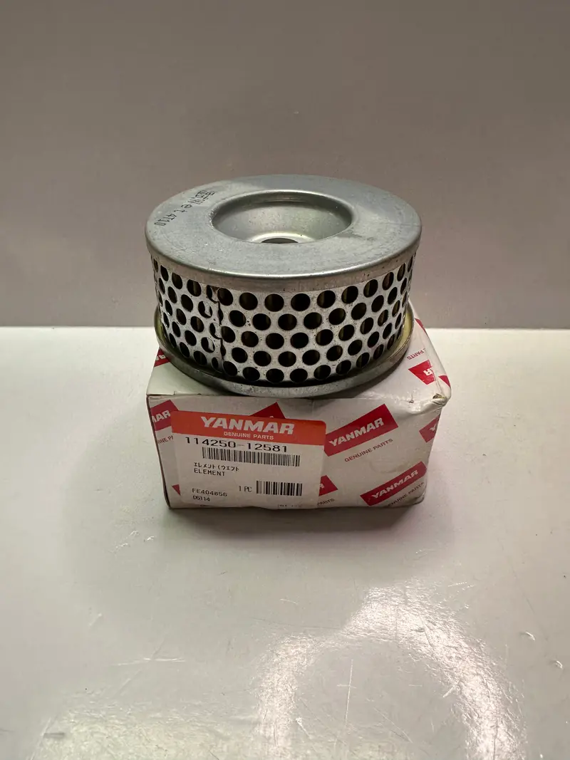 Yanmar 114250-12581 Genuine Air Filter Element For Air Intake Silencer 1