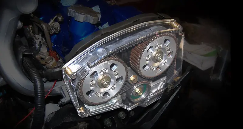 Zaklee Clear Cam Cover For Toyota 3S-Gte, Gen 2 1