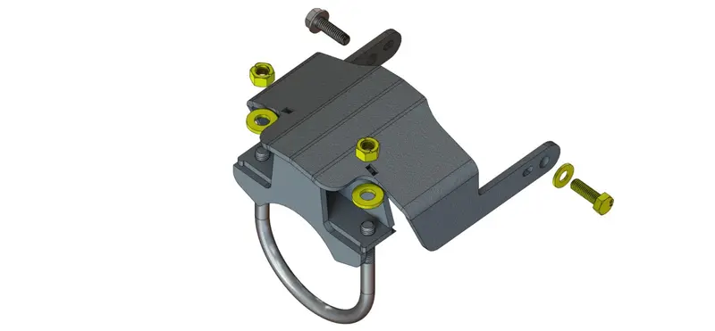 '10-14 Ford Raptor Sdhq Built Rear Bump Stop Pad 1