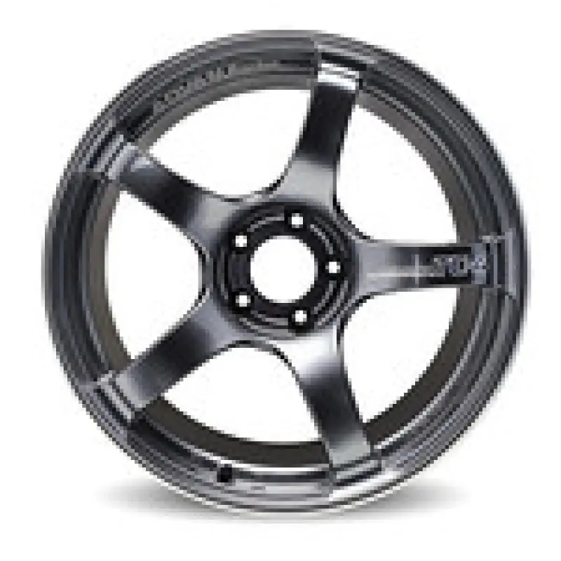 Advan Tc4 Forged Alloy Racing Wheel – 18X8.5", +31 Offset, 5X114 Bolt Pattern, Black Gunmetallic Finish 1