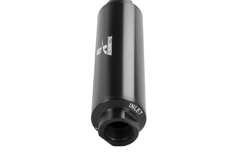 Aeromotive An-16 In-Line Fuel Filter — 100-Micron Stainless Steel Element, Extreme Flow Design 1