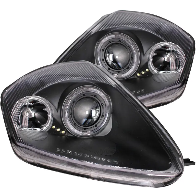 Anzo Black Halo Projector Headlights For 2000–2005 Mitsubishi Eclipse 1