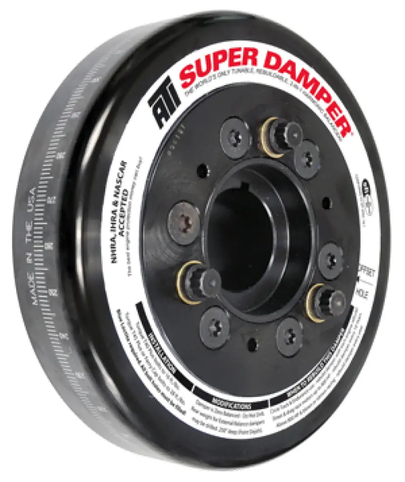 Ati Super Damper – 7.074-Inch Steel Harmonic Balancer For Oldsmobile V8 (267–455 Cid), Triple-Ring Design 1