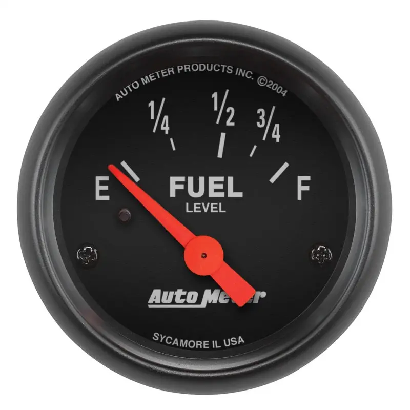 Autometer 52Mm Fuel Level Gauge – Analog Display With 73 (Empty) To 8–12 (Full) Scale Calibration 1