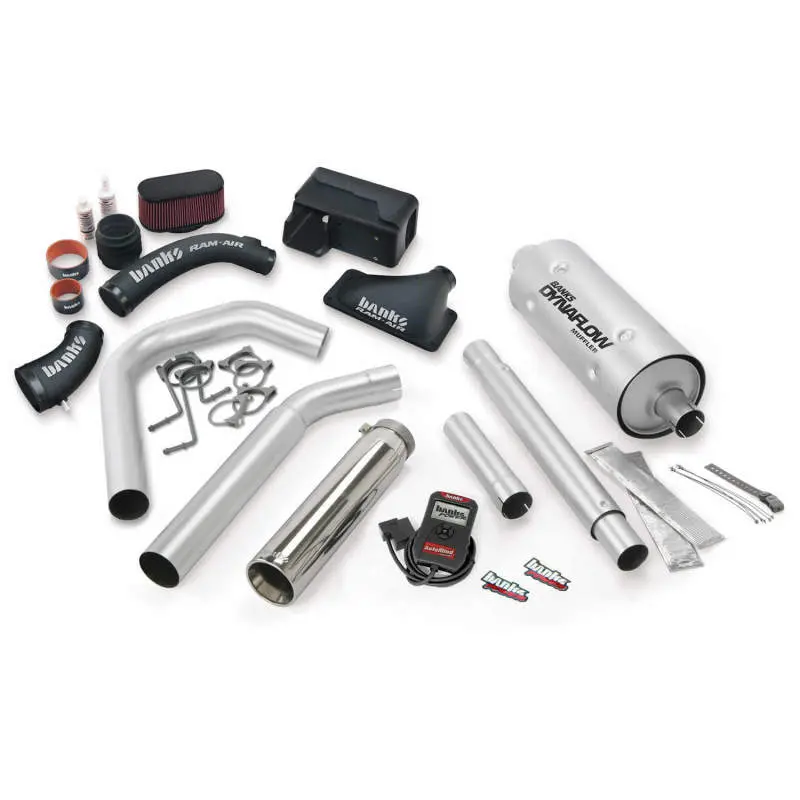 Banks Power Stinger Exhaust System With Automind Tuner For 2006–2012 Ford 6.8L V10 (Rear-Exit) 1