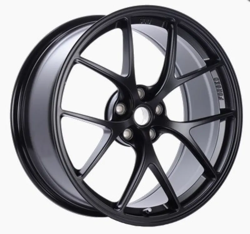 Bbs Fi Series 20X8.75 Inch Black Satin Alloy Wheel – 5X114.3 Bolt Pattern, 44Mm Offset, 67.1Mm Center Bore 1
