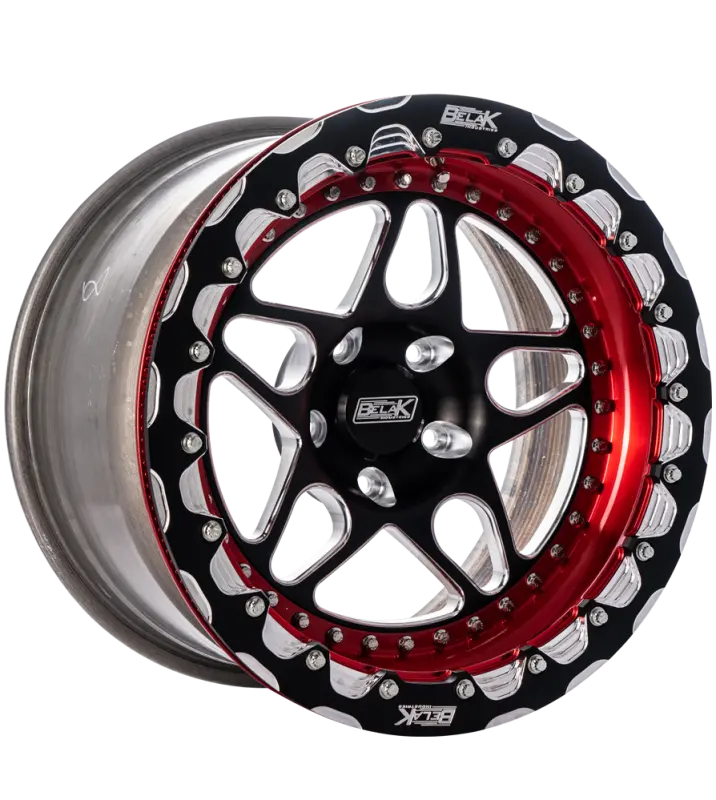 Belak Double Beadlock Wheel – 13X10 Inches, 5X114.3 Bolt Pattern, 5-Inch Backspace, Series 3 Design (Requires Small Brake Kit) 1