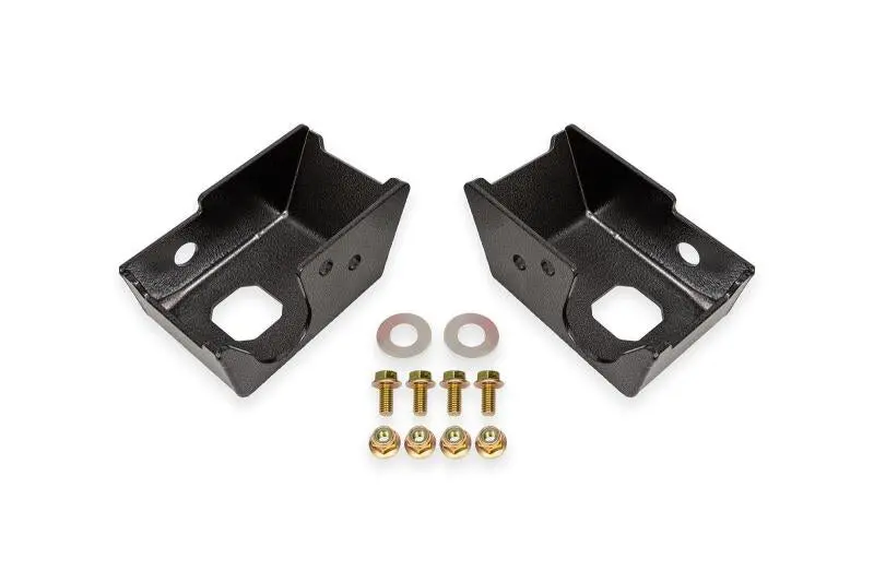 Bmr Shock Mount Skid Plates – Black Hammertone Finish, Fits 2021–2024 Ford Bronco Rear 1