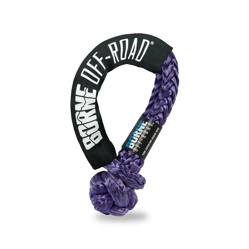 Borne Off-Road Purple Soft Shackle – 1/2" X 20" Synthetic Recovery Strap 1