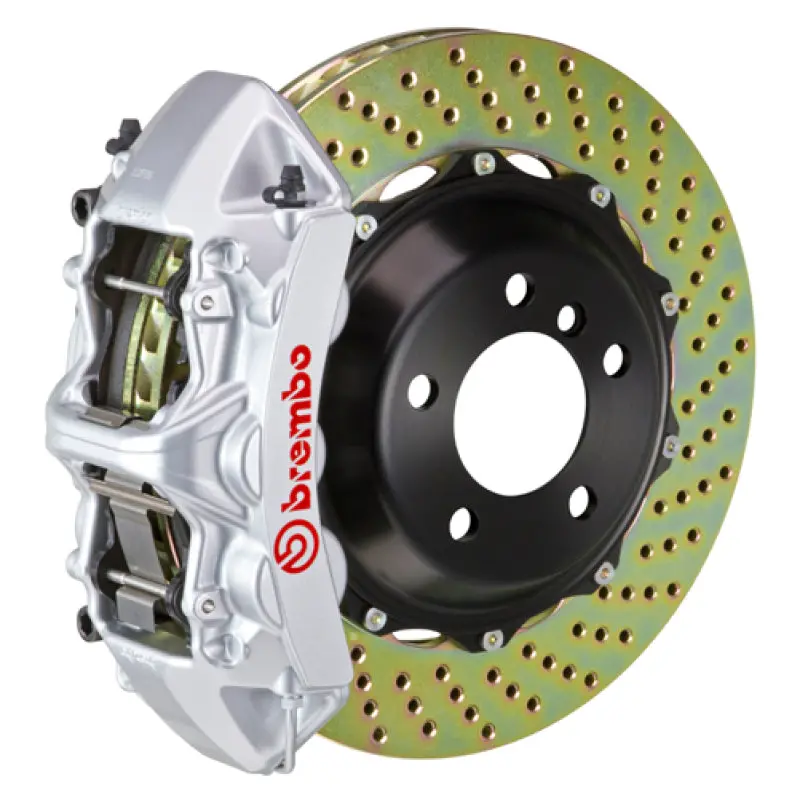 Brembo Gt Big Brake Kit – 380X32Mm Drilled Two-Piece Rotors, 6-Piston Calipers For 2001–2002 Dodge Viper Rt/10 & Gts 1