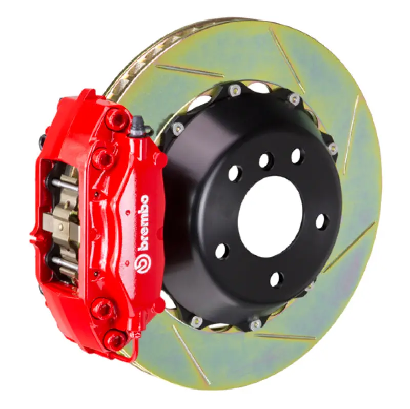 Brembo Gt Big Brake Kit – Rear, 345Mm Slotted Rotors, 4-Piston Calipers For 2008–2014 Wrx Sti 1