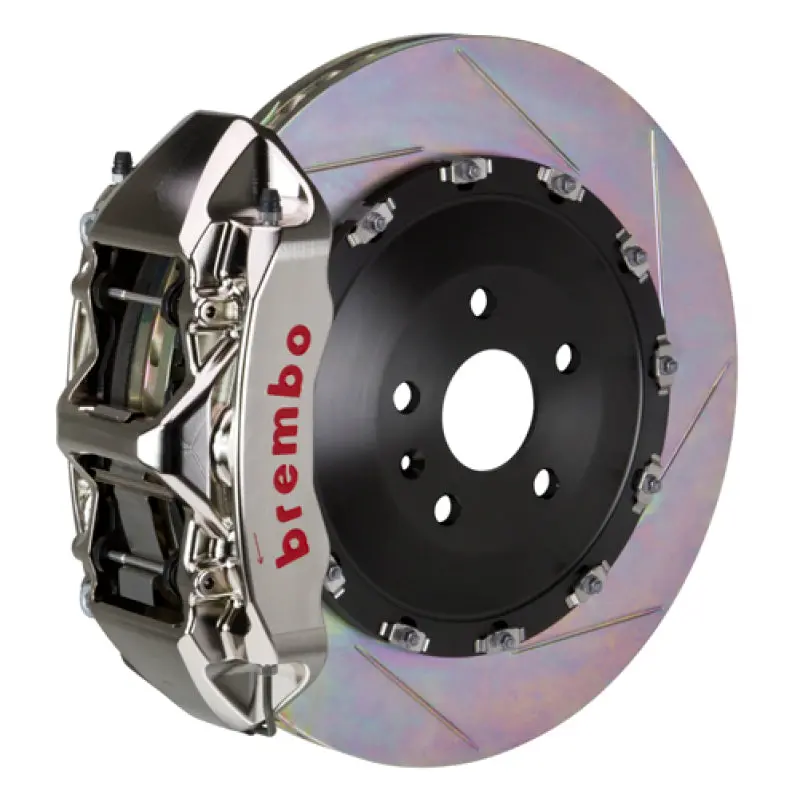 Brembo Gtr Big Brake Kit For 2004–2010 Bmw 5-Series (Non-Xdrive/M5): 6-Piston Calipers, 405X34Mm Slotted Two-Piece Rotors 1