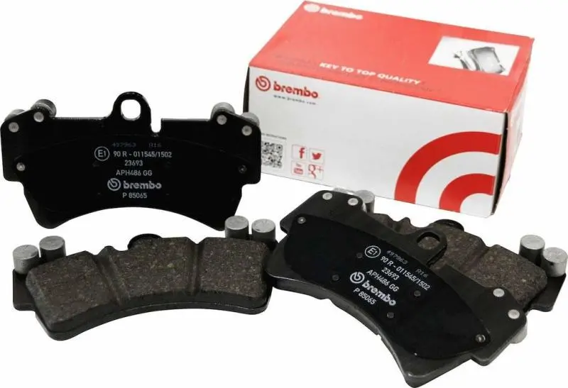 Brembo Premium Rear Brake Pad Set – Nao Ceramic, Oe-Equivalent For Lexus Nx200T (2015–2017), Nx300/Nx300H (2018–2021) 1