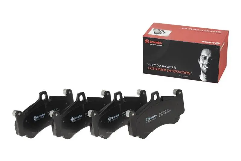 Brembo Rear Ceramic Brake Pads For 2008–2012 Acura Rl – Nao Premium Oe Replacement 1