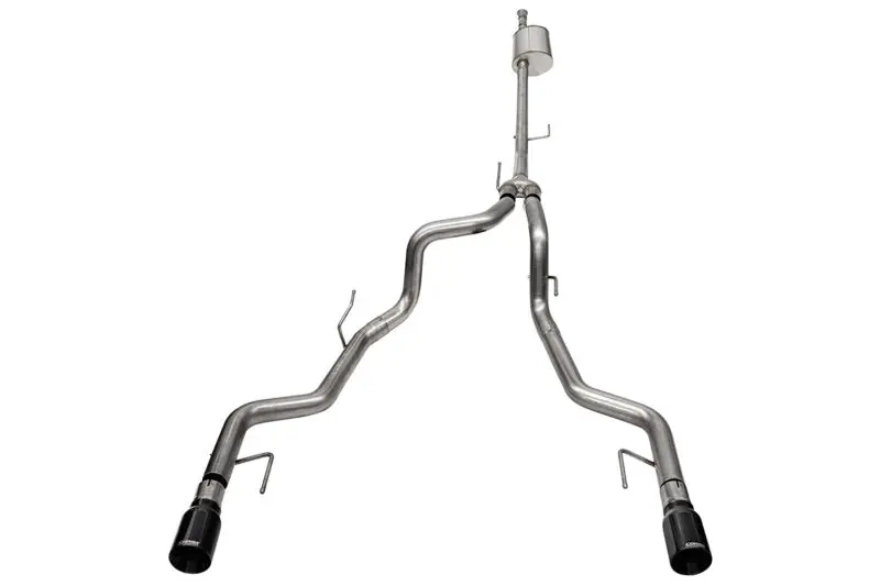 Corsa Sport Dual-Exit Cat-Back Exhaust For 2021–2023 Ford F-150 Supercrew (5.5Ft Bed) – 5.0L V8, Black Pvd Finish 1