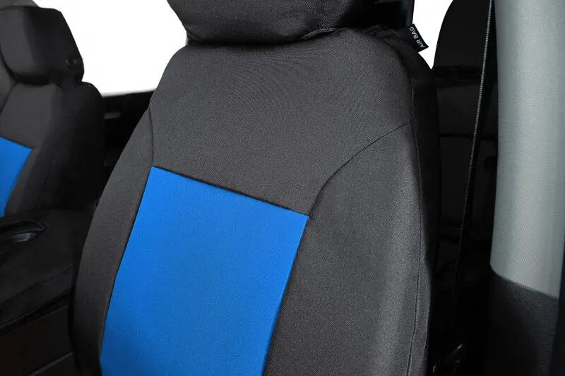Covercraft Endura Precisionfit Seat Covers – Custom-Fit Front Row, Blue/Black For 2019–2024 Dodge Ram 2