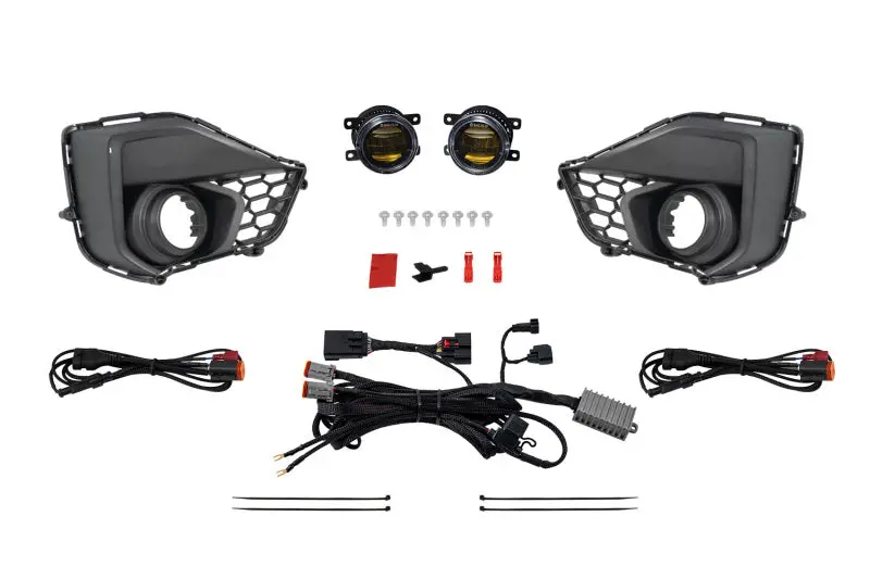 Diode Dynamics Elite Series Fog Lamp Add-On Kit – Yellow Leds For 2025 Ford Mustang Gt 1